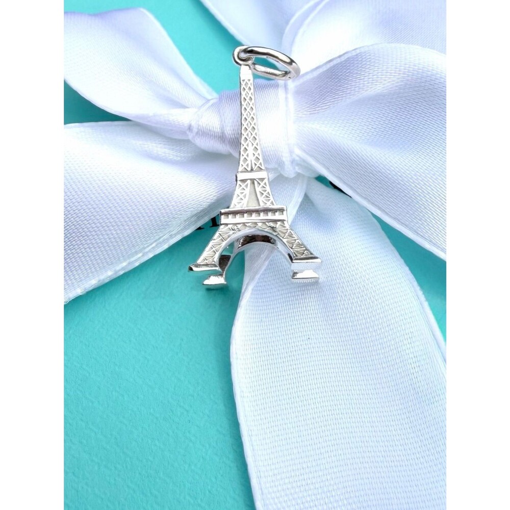 Tiffany & Co. Eiffel Tower Charm Pendant Silver